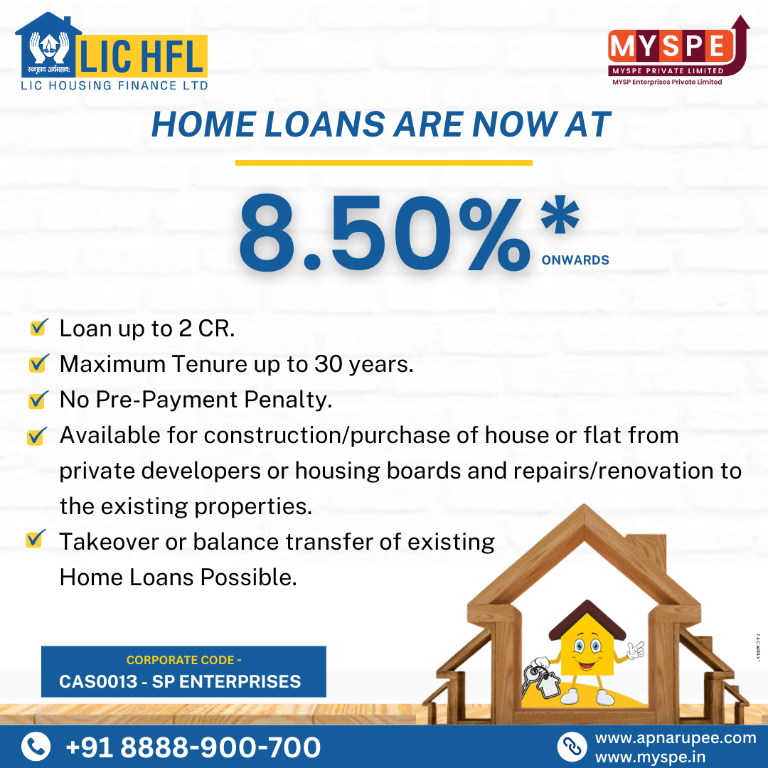 Home Loan Interest Rates LIC Housing Finance